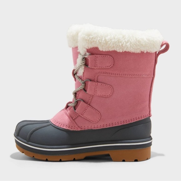 New with tag Kid’s KIT Winter Boots - Cat & Jack size 13 - Picture 2 of 5